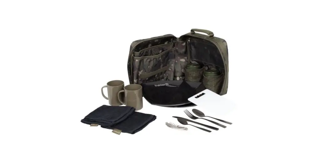 Speciální Cena Trakker Jídelní Sada Velká NXC Camo Deluxe Food Set