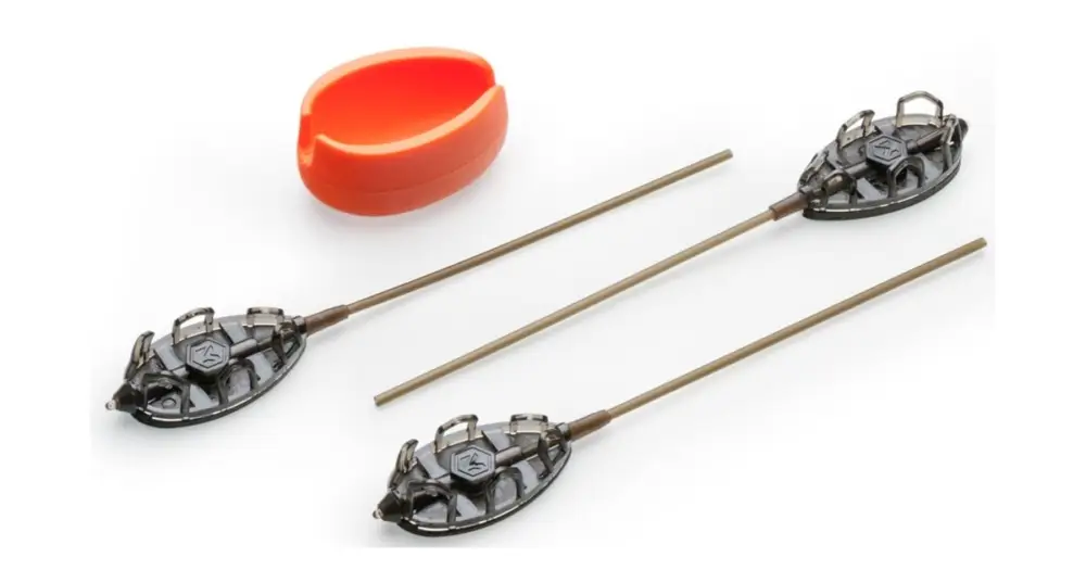Super Cena Mivardi Sada Rychlovýměnných Method Krmítek QMR Grip L Long 30 g + 40 g + 50 g + Formička