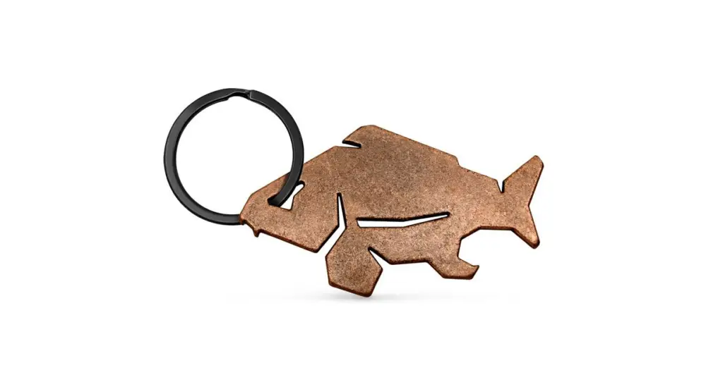 Top Prodej Delphin Klíčenka S Otvírákem Na Lahve Carpener Bronzová