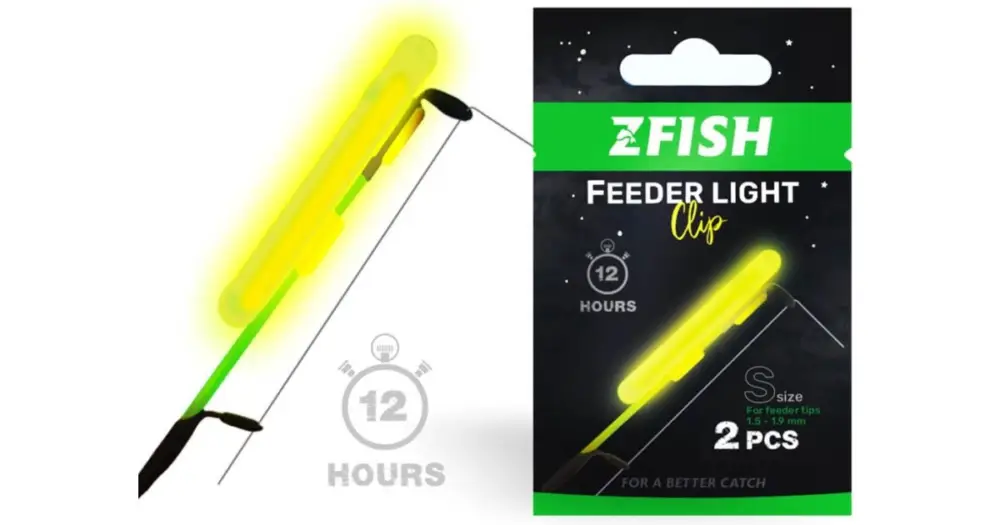 Sezónní Sleva Zfish Chemické Světlo Feeder Clip 2 ks - S 4,5x3,9 mm (Tip 1,5-1,9 mm)