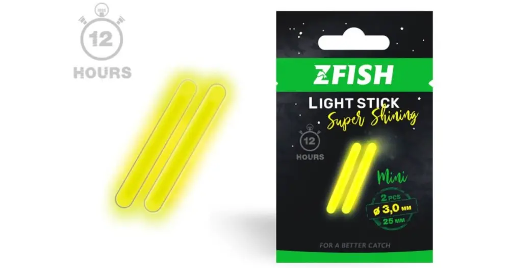 Zfish Chemické Světlo 2 ks - 3x25 mm Vrácení Zdarma