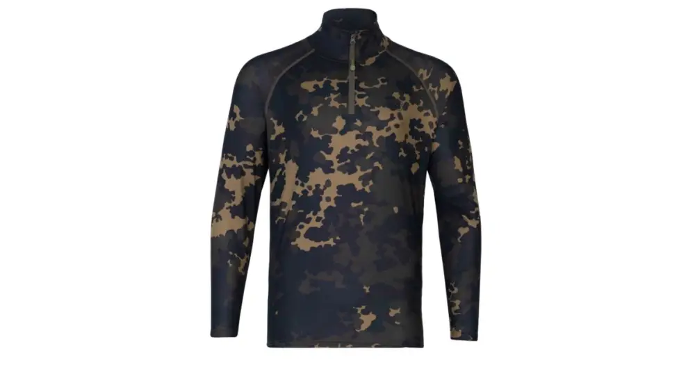Korda Triko Kool UPF Zip Jersey Dark Kamo - XXL Levný