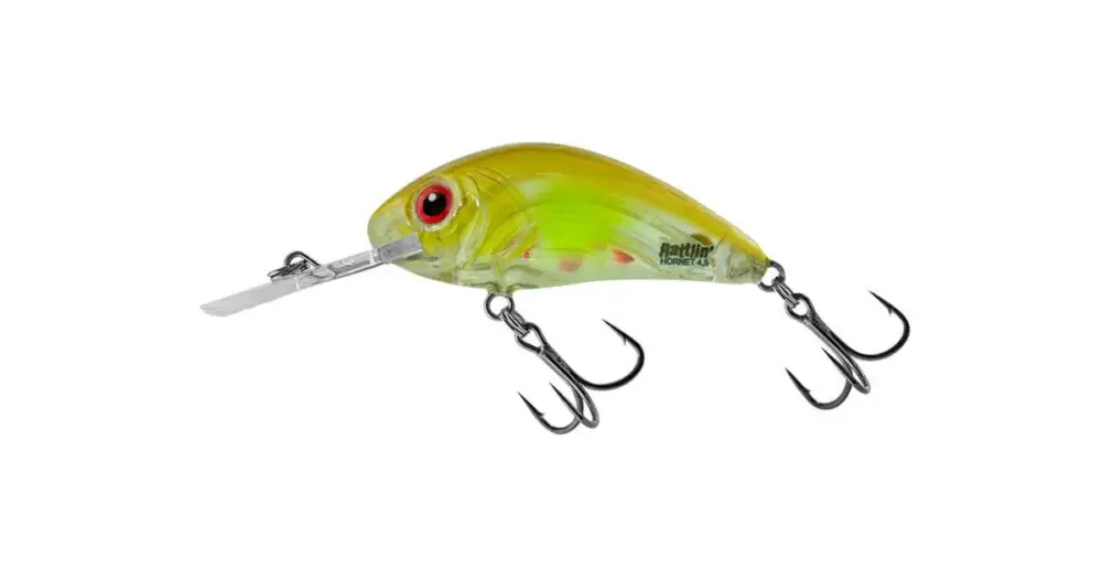 Salmo Wobler Rattlin Hornet Floating Clear Ayu - 5,5 cm Sleva