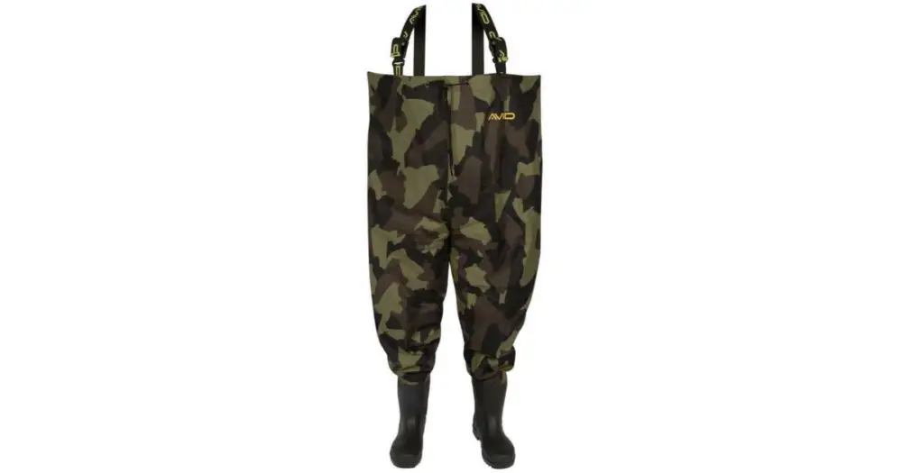 Nejprodávanější Avid Carp Prsačky Distortion Camo Chest Waders - 41