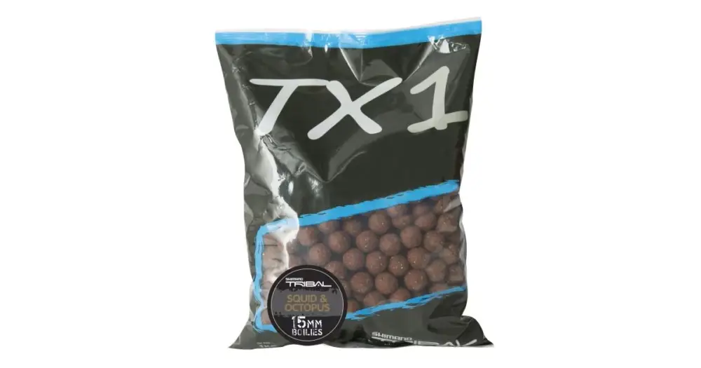 Shimano Boilie TX1 Squid & Octopus - 1 kg 20 mm Značkový