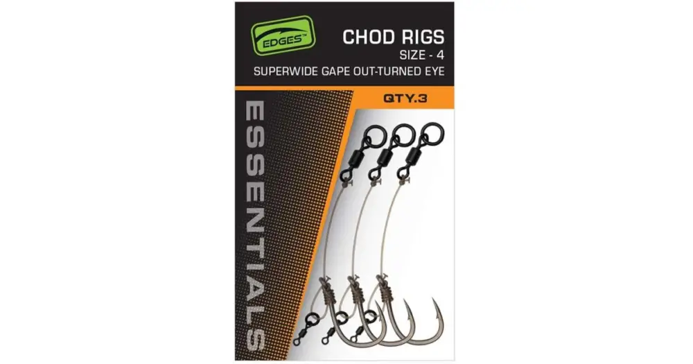 Fox Návazce Edges SWOG Chod Rigs 3 ks - Velikost 6 Must-Have