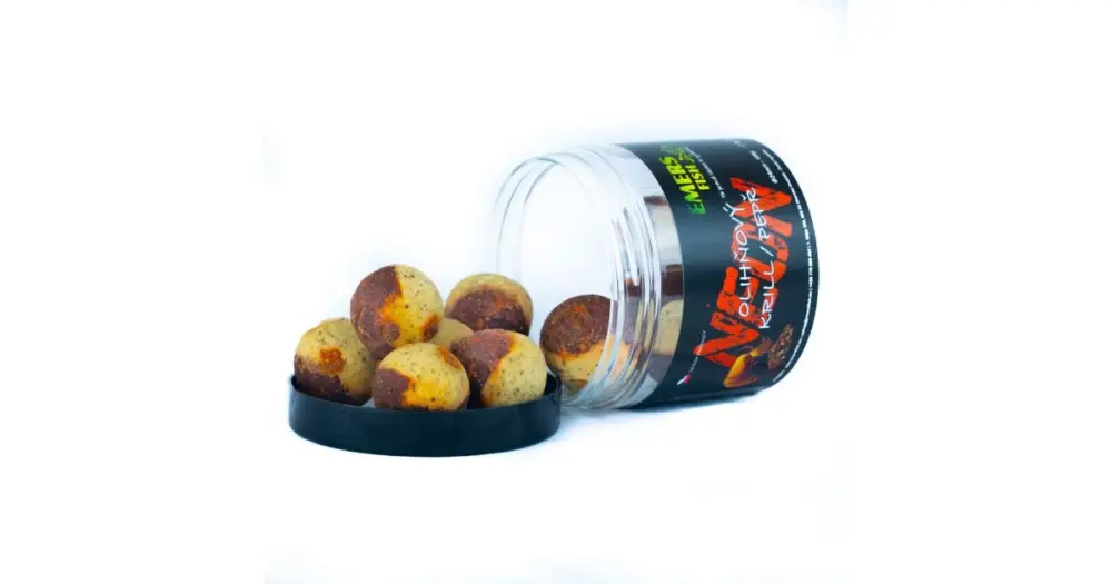 Nízká Cena Emersfish Boilie Neonky Olihňový Krill Pepř 50 g - 16 mm
