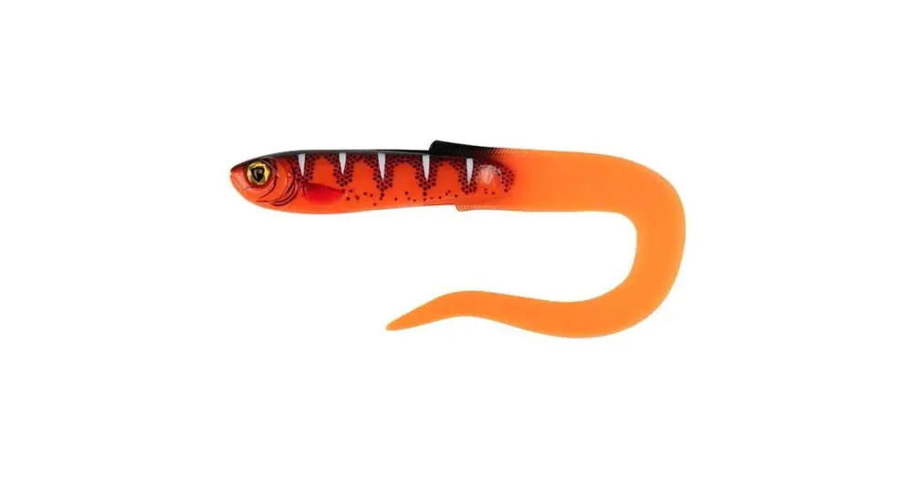 Nízká Cena Fox Rage Gumová Nástraha Slick Eel UV Red Wake - 28 cm
