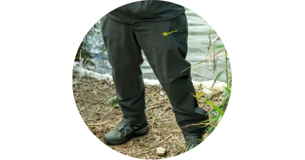 RidgeMonkey Kalhoty APEarel ThermaPro Waterproof Shell Trousers Green - XXXL Bezpečná Platba