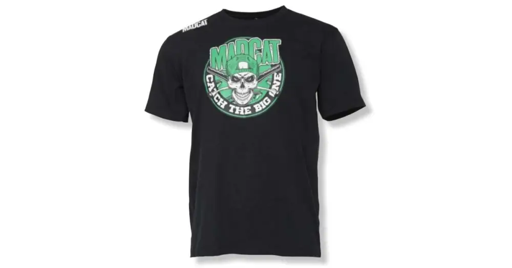 Madcat Tričko Skull Logo T-Shirt Black - M Aktuální