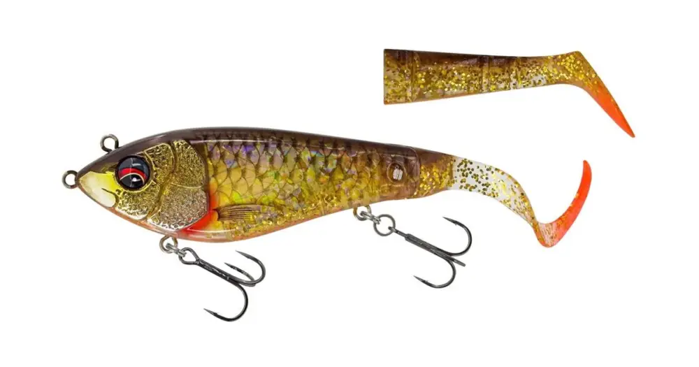 Oblíbený Savage Gear Deviator Tail SS Dirty Roach Glitter - 20 cm 87 g