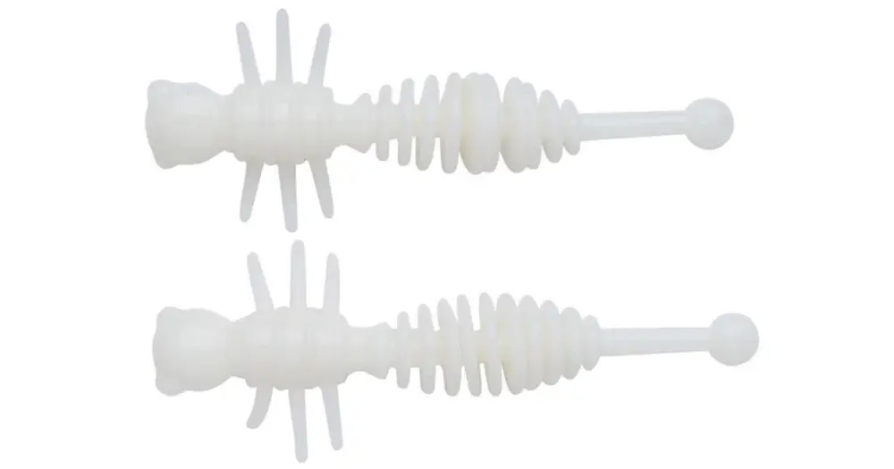 Ověřený Berkley Gumová Nástraha Powerbait Power Larvae Milky White - 5,5 cm 10 ks