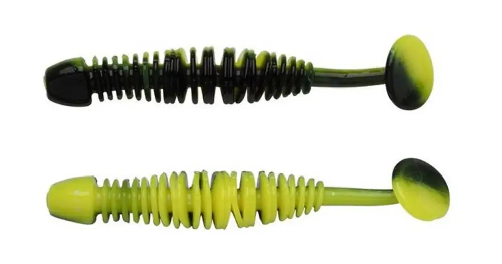 Rychlé Dodání Berkley Gumová Nástraha Powerbait Power Leech Black Sunshine Yellow - 6 cm 10 ks