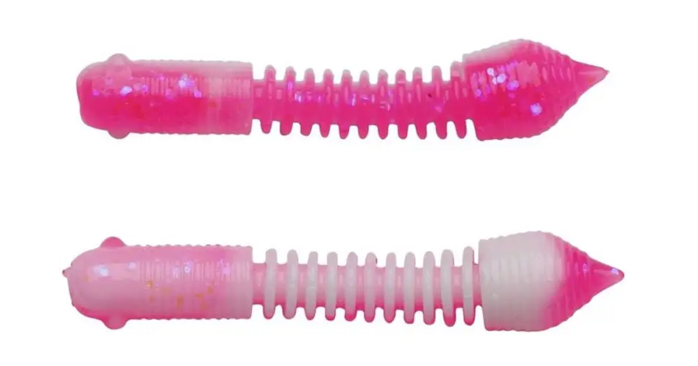 Berkley Gumová Nástraha Powerbait Power Pillar Pink White - 4 cm 12 ks Jen Po Omezenou Doba