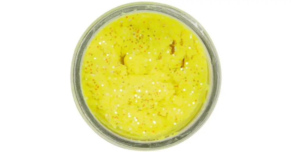 Novinka Berkley Těsto Na Pstruhy Natural Glitter Troutbait - Třpytivá Kukuřice
