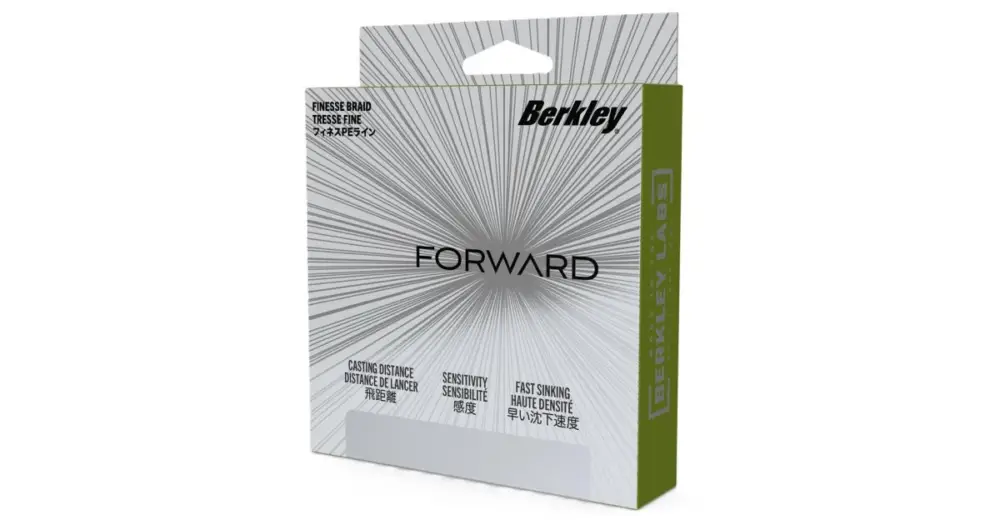 Berkley Splétaná Šňůra Forward Low-Vis Green 1800 m - 0,17 mm 8,9 kg Značkový