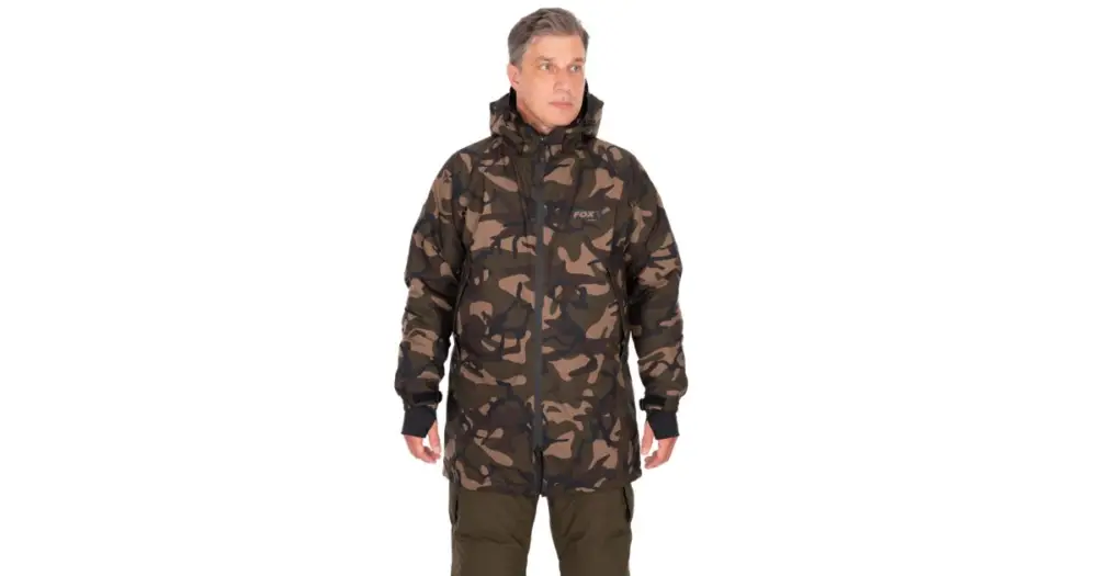 Finální Výprodej Fox Bunda Camo Sherpa Tec 3/4 Jacket Limited