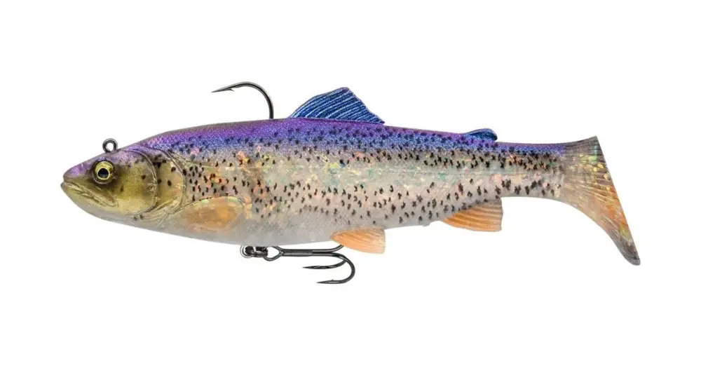Savage Gear Gumová Nástraha 3D Trout Rattle Shad FS Clear Blue Trout Ověřený