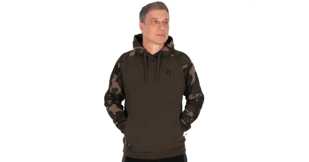Fox Mikina Khaki/Camo Pullover Premium 310 Hoodie - M Nakupujte Hned
