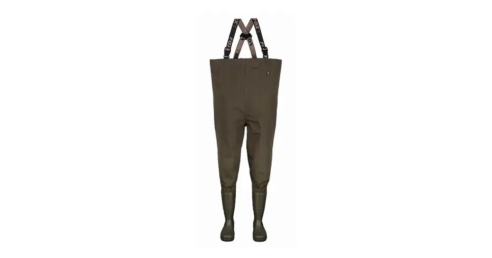 Finální Výprodej Fox Prsačky Khaki Lightweight Lined Waders - 46