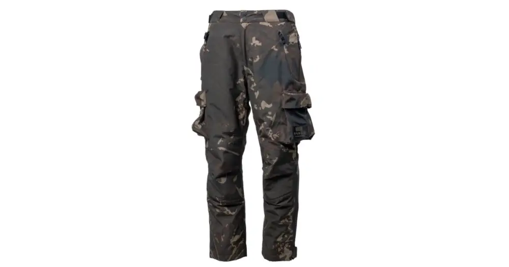 Nash Kalhoty Zero Tolerance Helluva Waterproof Trousers Camo - S Zlevněný