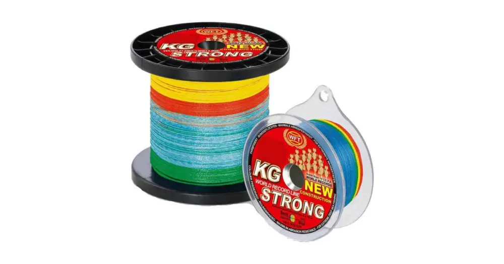 Výprodej WFT Šňůra KG Strong Multicolor 1000 m - 0,32 mm 51 kg