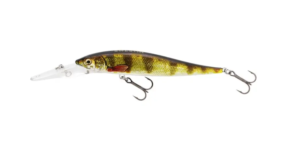 Westin Wobler Jerkbite MR Jerkbait Real Perch 9 cm 9 g Dokud Zásoby Vydrží