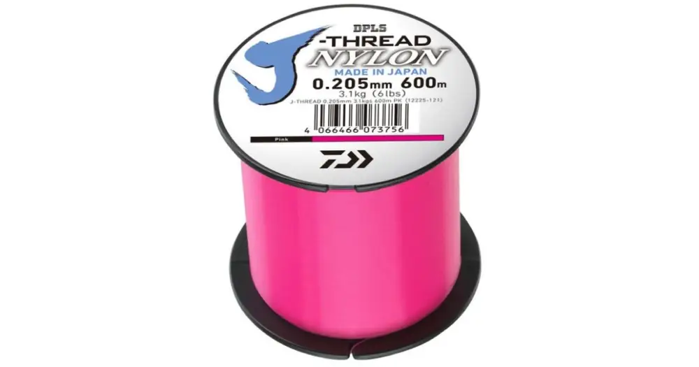 Daiwa Vlasec J-Threads DPLS Pink 600 m - 0,205 mm 3,10 kg Hit Sezóny
