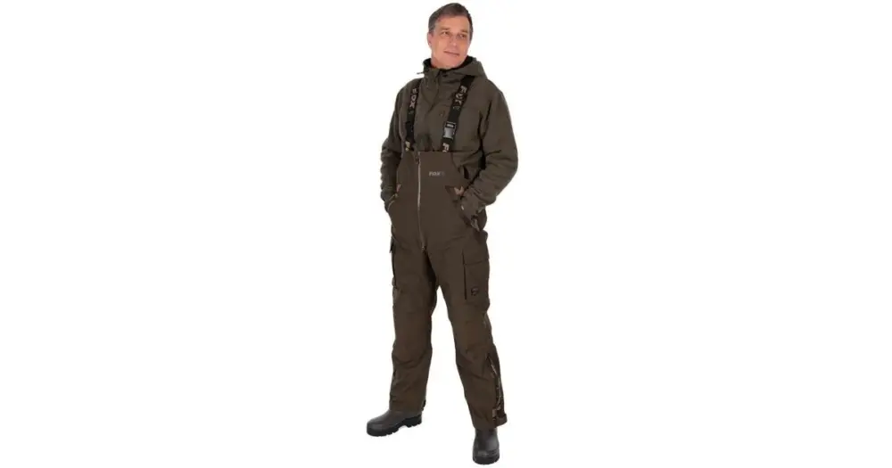 Fox Kalhoty RS25K Khaki Salopettes - XL Nízká Cena