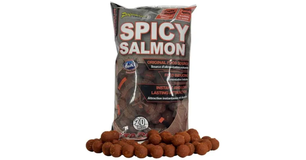 Starbaits Boilie Spicy Salmon - 800 g 30 mm Ihned K Objednání