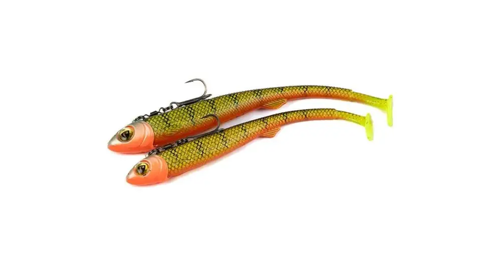 Fox Rage Gumová Nástraha Pelagic Ready Rig Slick Fast Natural Perch Oblíbený