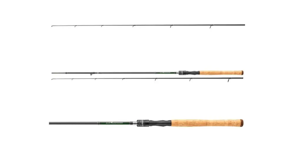 Doprava Zdarma Daiwa Prut Wilderness Solid Spin 2,1 m 1-5 g 2 Díly