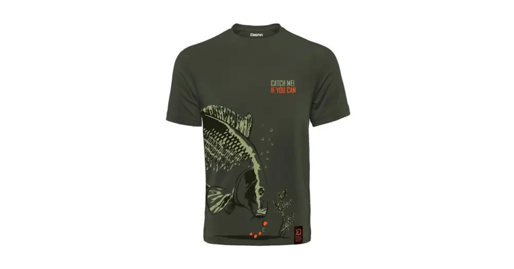 Omezená Nabídka Delphin Tričko Catch me CARP NX - KING SIZE