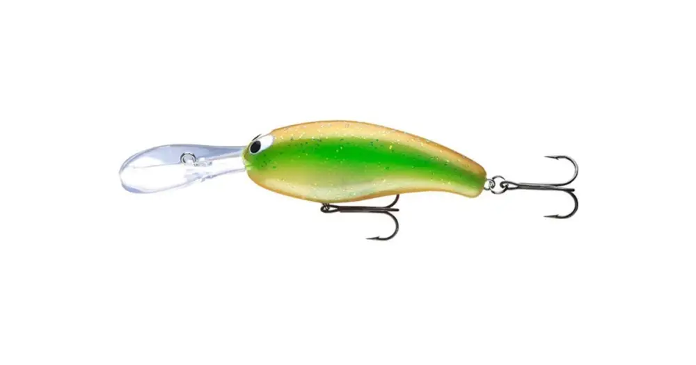 Oblíbený Daiwa Wobler Prorex Fuku Hayate Crank Žlutozelená - 5,5 cm 7 g
