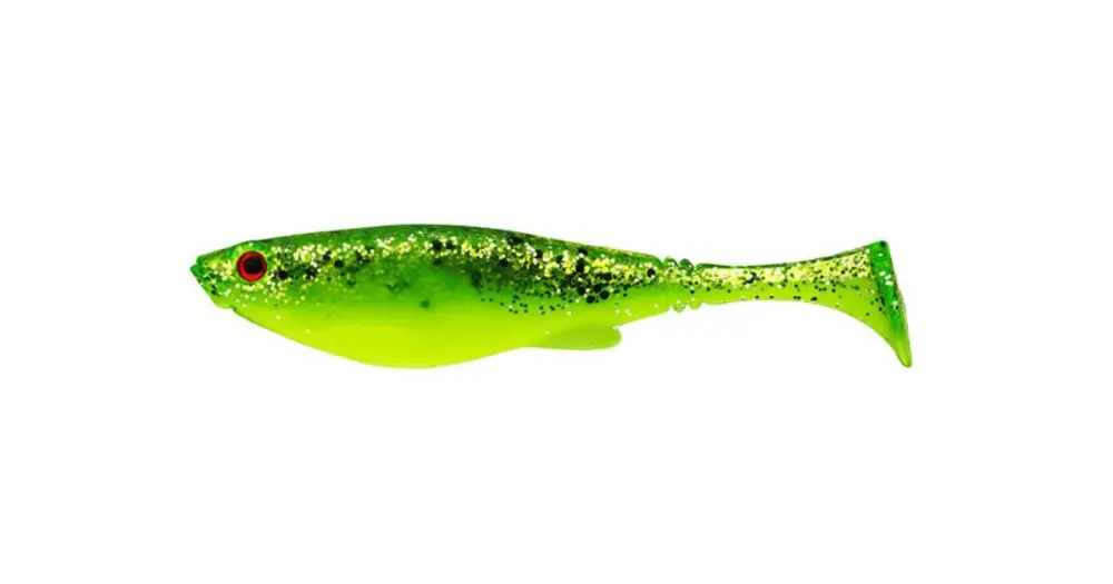 Daiwa Gumová Nástraha Prorex Belly Shad Žlutozelený Shocker - 6 cm 2 g Doprava Zdarma
