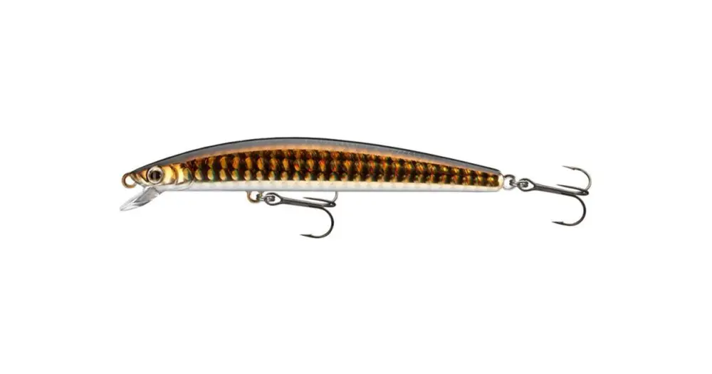 Tovární Cena Daiwa Wobler Tournament Minnow Gold Lense