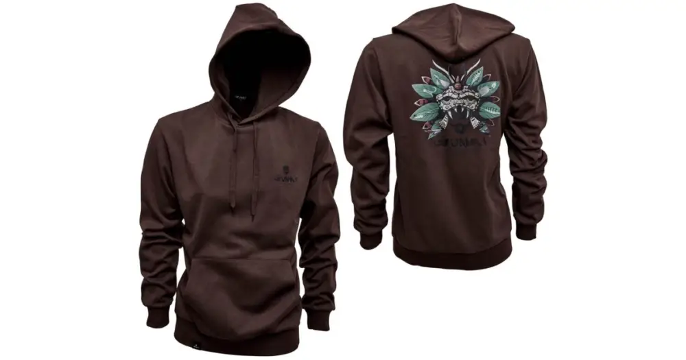 Ověřený Gunki Mikina Chief Brown Hoody - L