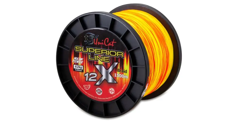 Uni Cat Splétaná Šňůra 12X Superior Line 1500 m - 0,37 mm 36 kg Odeslání Ihned