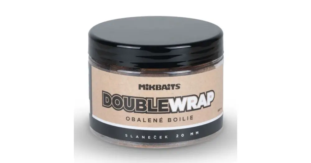 Mikbaits Boilie ManiaQ Double Wrap Slaneček 500 ml - 20 mm Sleva