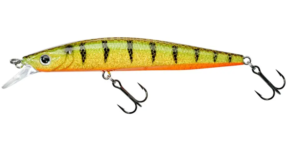 Ověřený Gunki Wobler Gamera Slim SP Strass Perch - 11 cm 12,9 g