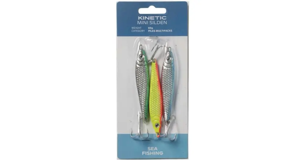 Kinetic Pilker Mini Silden 3 ks - 60 g Horká Nabídka