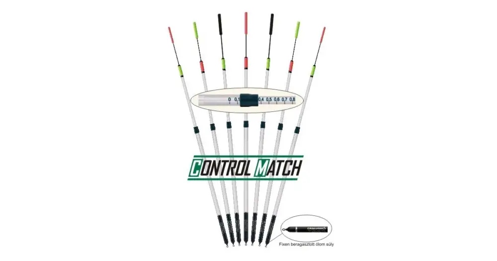 Cralusso Splávek Control Match - 8 g Ověřený