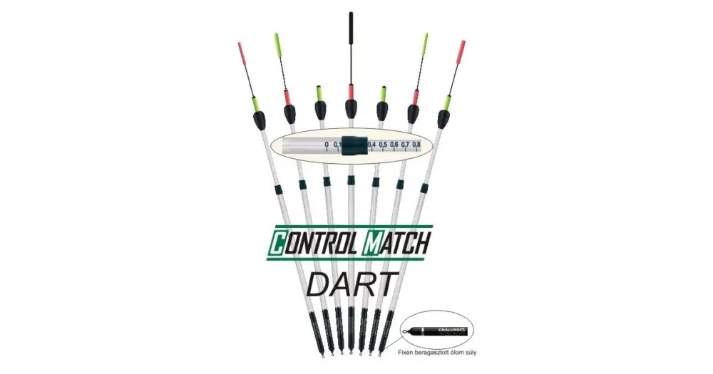 Cralusso Splávek Control Match With Dart Originální