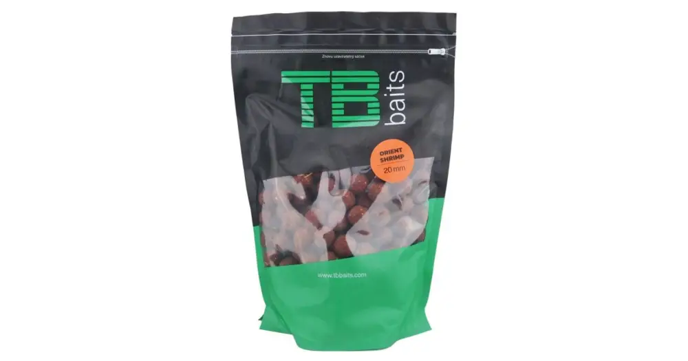 Aktuální TB Baits Boilie Orient Shrimp - 2,5 kg 24 mm
