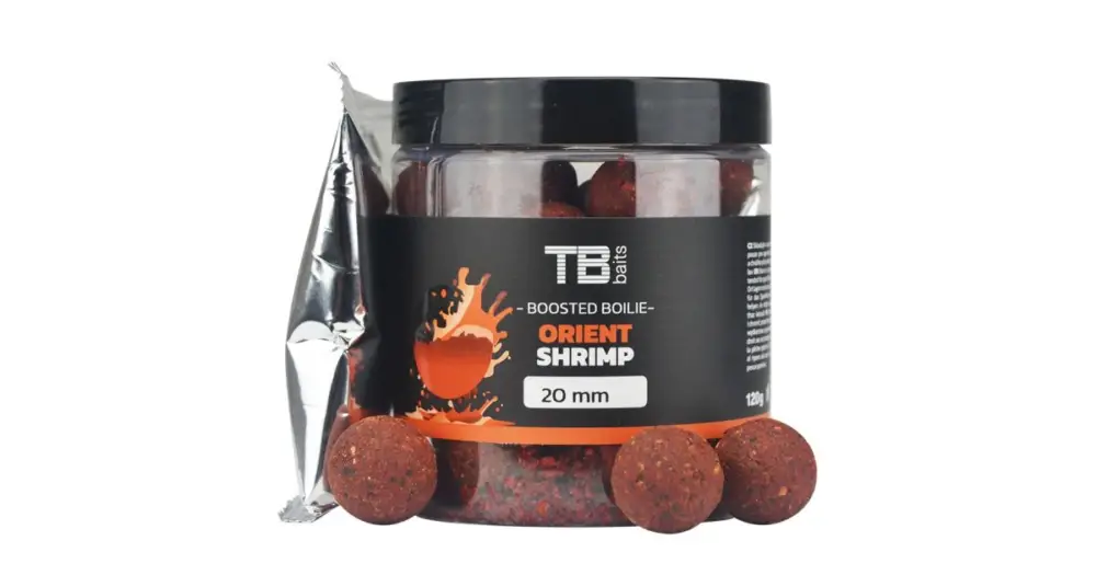 Jen Po Omezenou Doba TB Baits Boosterované Boilie Orient Shrimp 120 g
