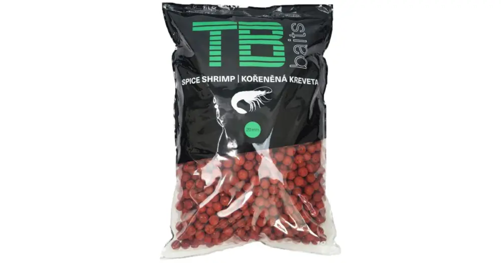 TB Baits Boilie Spice Shrimp Akční Nabídka