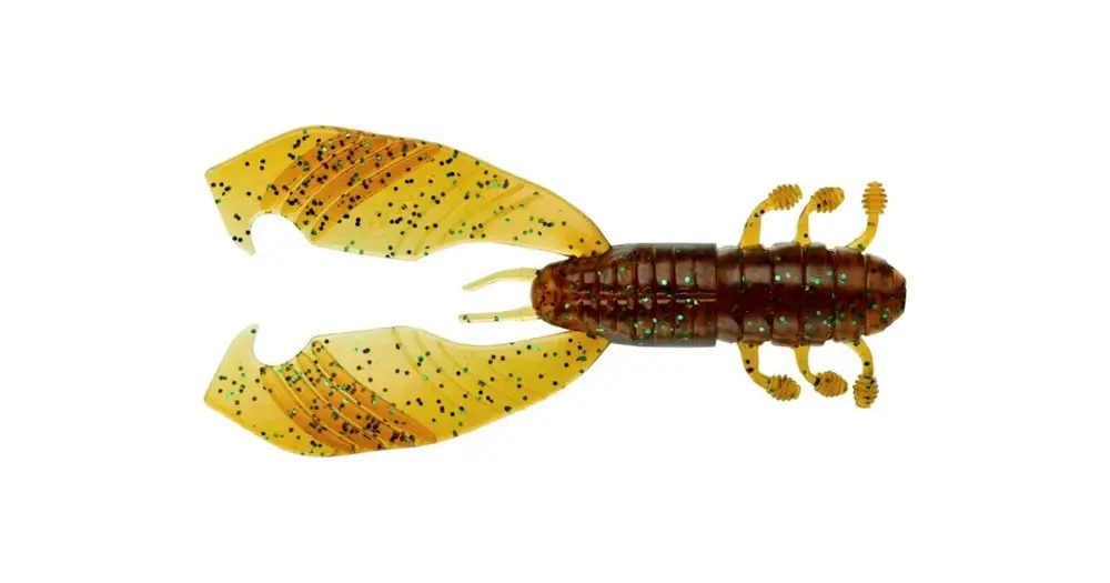 Pouze Dnes Gunki Ráček Boogie Craw Vib Pumpkin Green Flk - 7,5 cm 4,38 g
