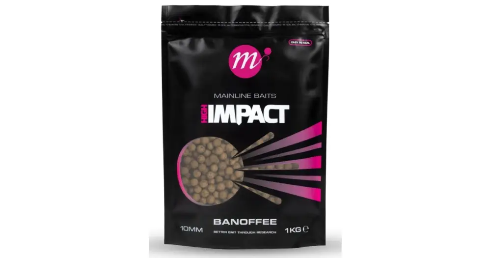 Mainline Boilie Hi Impact Banoffee 1 kg - 15 mm Pouze Dnes