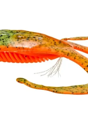 Značkový Gunki Gumová Nástraha Bull Frog Fluo Chart Pepper 2 ks 10 cm