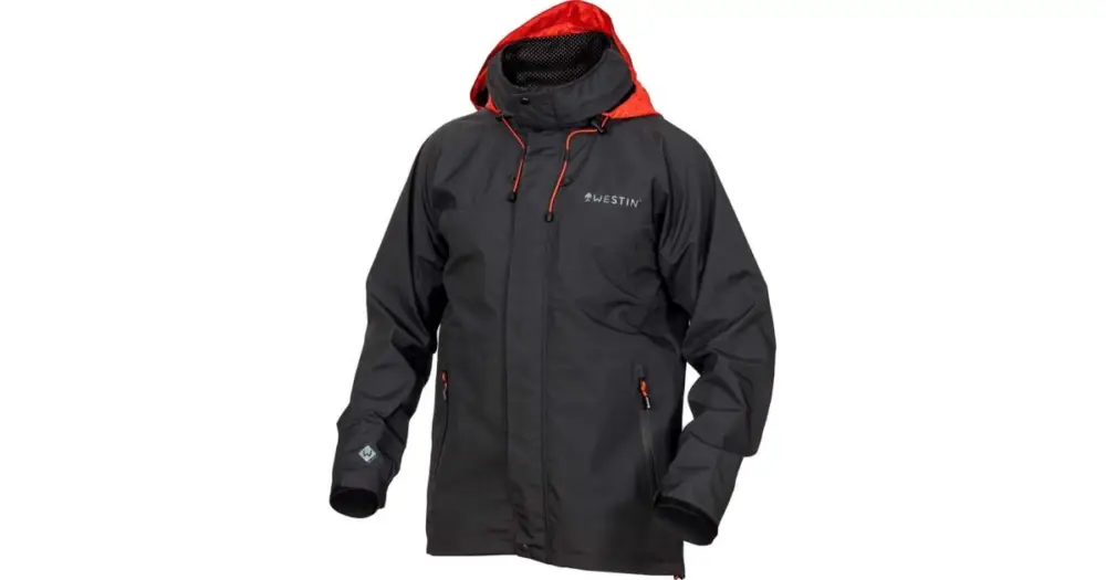 Rychlé Dodání Westin Nepromokavá Bunda W6 Rain Jacket Steel Black - S